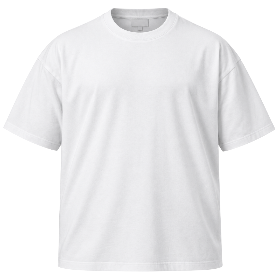 Premium Cotton Plus Size T-Shirt – White | YENPHINKS